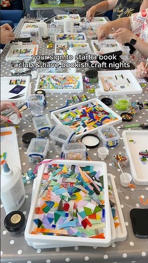 Book Club Craft Night 📚🎨 The Cutest Bookish Night In!