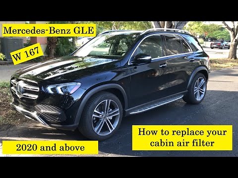 2020 Mercedes-Benz GLE Cabin Air Filter Replacement W167 generation