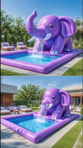 Giant Inflatable Elephant Pool 😲 | Unbelievable DIY Summer Fun You Must See!