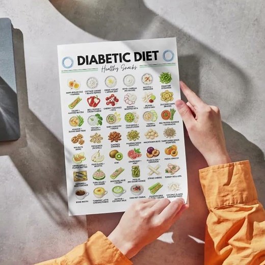 Diabetes Food List Printable, Diabetic Food Chart, Eat Limit Avoid, Low Glycemic Index Foods,