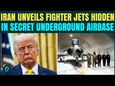 Iran’s F-4 Phantom II Jet To Strike U.S? IRGC Reveals Hidden Underground Mountain Airbase | WATCH