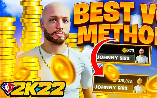 NBA2K22 PS5主机平台 无限VC方法 2-3分钟轻松刷vc