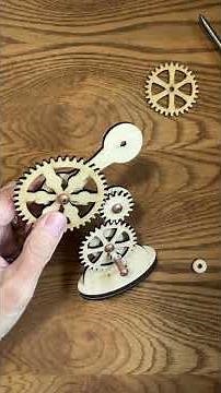 Steampunk Gears Desk Project assembly, Human Powered Sculpture, Steampunk LabOratory model maker.