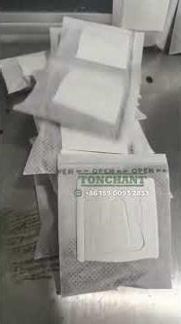 Ultrasonic Drip Coffee Inner Bag Packing Machine (Hanging Ear Type) | Tonchant