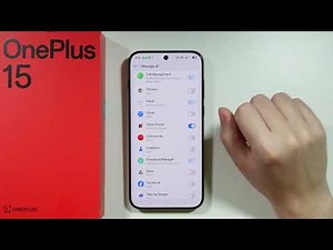 OnePlus 15: How to Manage App Notifications