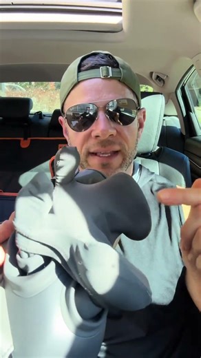 This deep tissue massager melts away tension in your neck, shoulders, and back perfect for long