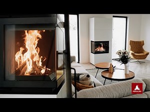 Semineu modular pe lemne SimpleBox - Model prefabricat si gata finsat pentru livingul tau 🔥