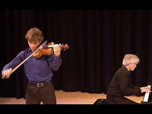Schubert Violin Sonata No 2 Allegro moderato - Ariel Pawlik-Zwiebel (16) & Markus Pawlik