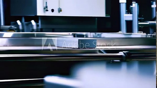 In this intriguing video, we observe advanced machinery in action within a high-tech lab environment. Close-up shots reveal precision engineering as components are carefully manipulated, showcasing th