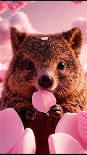 This Sakura Marshmallow Quokka Sound Puts You to Sleep Instantly #cute #animals #4kasmr #animation