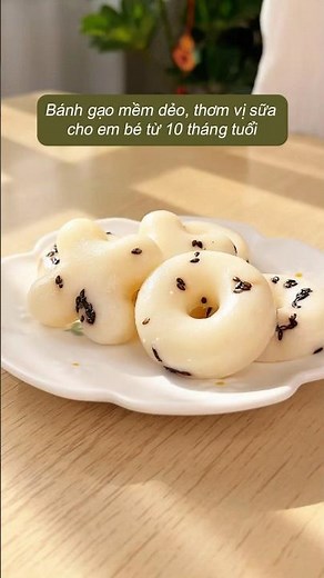 Steamed Milk Rice Cake for Babies 10 Months and Older