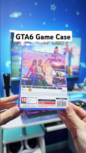 GTA 6 Game Case for PS5