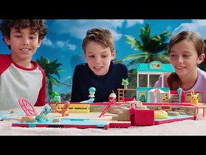 Pokémon Carry Case Beach Battle Playset TV Commercial | Jazwares