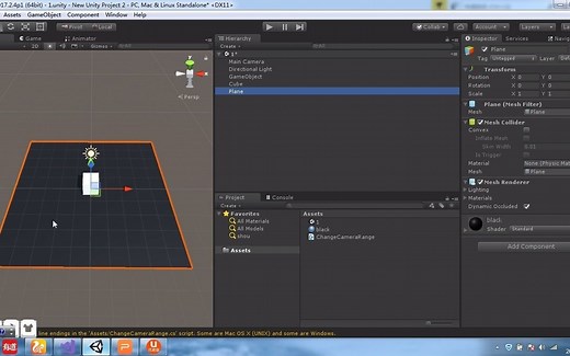 鼠标滚轮控制镜头缩放效果