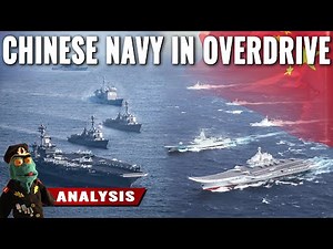 Chinese navy exploding in numbers: More ships AND tonnage than US Navy?