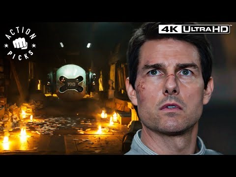 The Scavenger Base Comes Under Drone Attack | Oblivion 4K