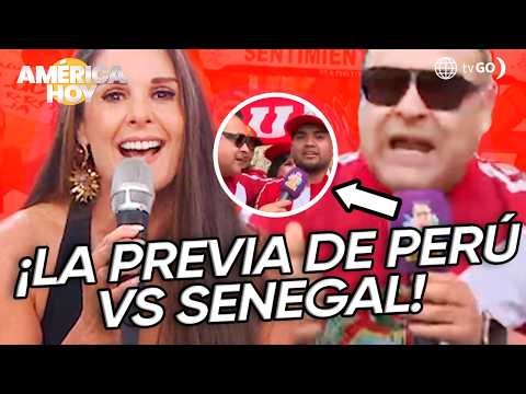 América Hoy: Orderique brings us the preview of the Peru vs Senegal match (TODAY)