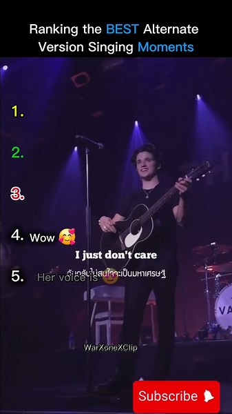 RANKING THE BEST ALTERNATE VERSION SINGING MOMENTS