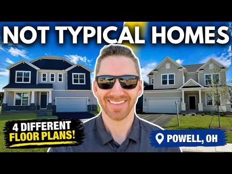 These Aren’t Your Typical Floor Plans | Columbus Ohio New Construction (Powell Ohio)