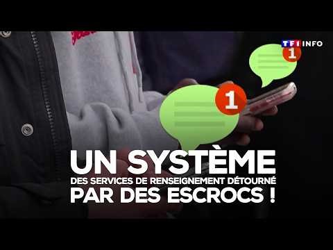 Un système des services de renseignement détourné par des escrocs ! ｜TF1 INFO