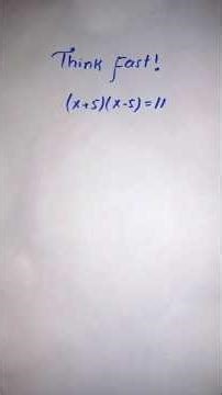 Math Olympiad | Hardest Math Olympiad Problem | Can You Solve? #maths #matholympiad #algebra #khanx