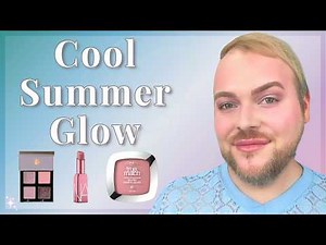 Cool Summer Makeup Tutorial 💙 Soft, Flattering Shades for True Summer Skin