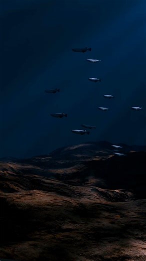 underwater scene with caustic effect in blender