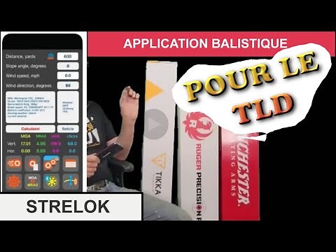 Tuto en Français de l'application Strelok Pro. Pour les tirs longue distances.