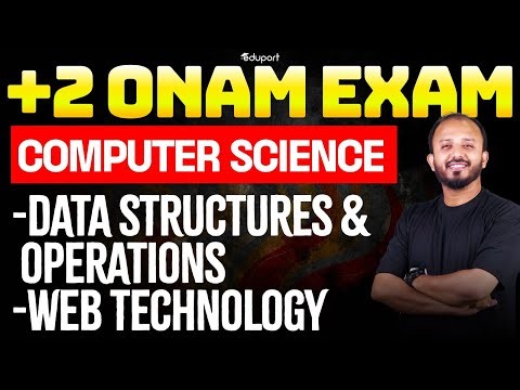 Plus Two CS Data Structures and Operations, Web Technology Chapter 3 Chapter 4 | Eduport Plus Two