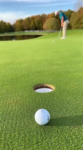 Almost a Hole! Heartbreaking Golf Miss Caught on Camera
