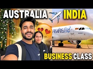 Australia to India Business Class 😍✈️ | SriLankan Airlines Review