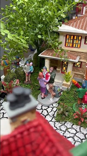 Christmas Village House Set Up Ideas!