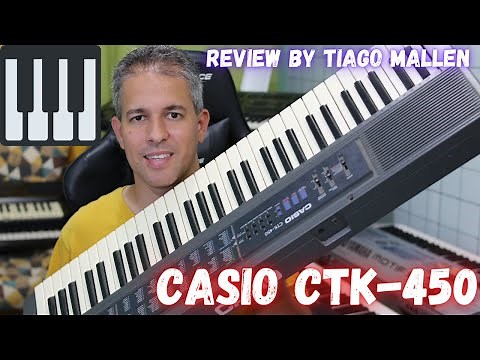 CASIO CTK-450 (FACTORY SOUNDS) REVIEW by TIAGO MALLEN #casio #tecladista