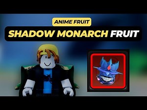 Shadow Monarch Fruit Showcase - Roblox Anime Fruit