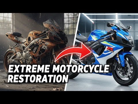 Restoring a Forgotten Suzuki GSX-R750 — Shocking Transformation!
