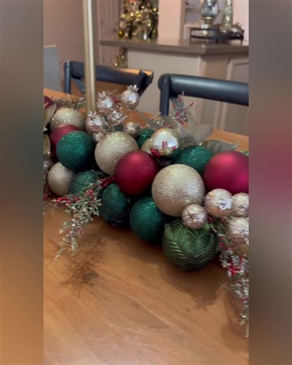 DIY Pool Noodle Christmas Centerpiece Tutorial