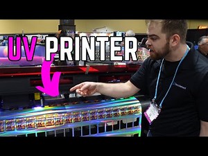 An up-close look at the Mimaki UCJV300-160 UV Printer and cutter