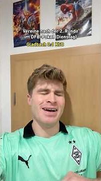 Vereine nach der 2. Runde im DFB-Pokal (Dienstag)