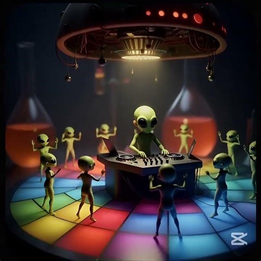 Aliens Dancing to a Trendy Beat new Project #newproject #viral #funny #virus #jiwog8 #aliensdancing
