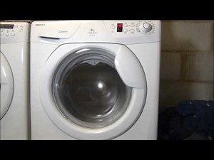 Hoover Optima washing machine Spinning for 10 hours, sleep, relaxation, White noise (Full HD)