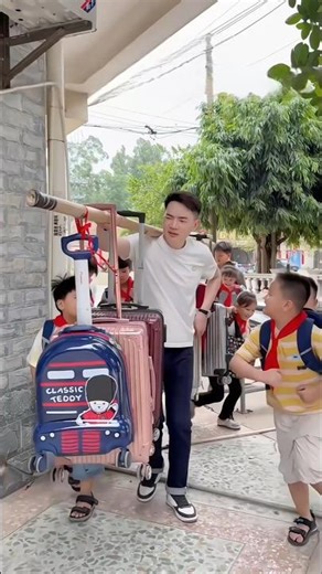 “This Dad With 10 Kids… Total Chaos 😂~mini wood toy-woodworking art skill/wood hand #shorts