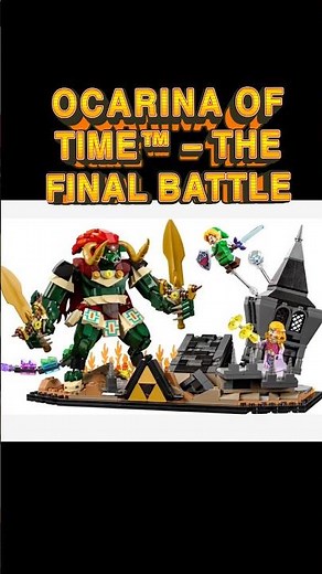 New LEGO Zelda Ocarina of Time – The Final Battle Set! | Link vs Ganon