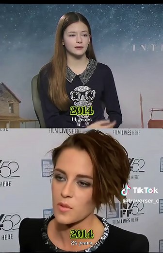 Do you still remember them? #mackenziefoy #kristenstewart #evolution #throughtheyears
