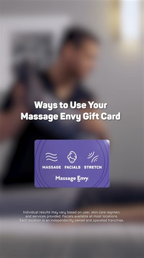 Trying to decide how to use that Massage Envy gift card? 🤔 You have so many options! Our advice? Book a session now and get ahead of the New Year’s rush. | Massage Envy