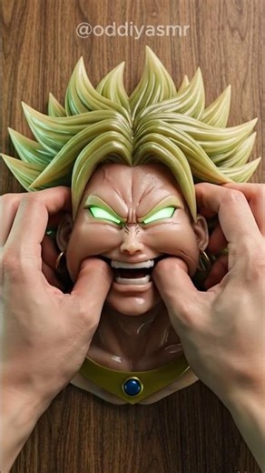ASMR Gone WRONG... Broly terned Into a MONSTER 😬💥 #art #asmr #anime #dragonball #animation