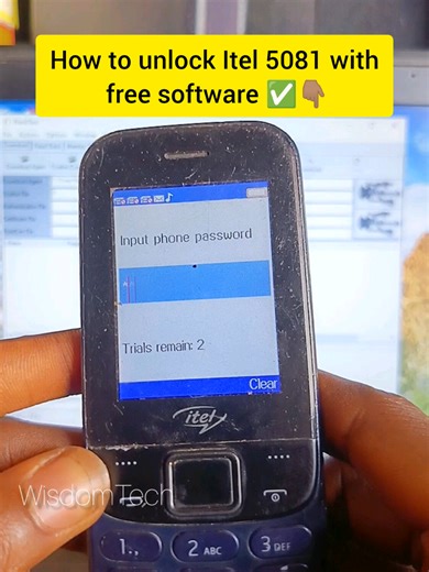 How to unlock any button phone using free software ✅👇🏽 #software #viral #phonerepair