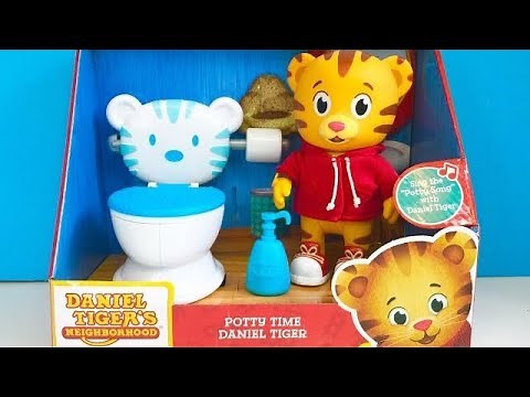 New POTTY TIME DANIEL TIGER'S Neighbourhood Toy Opening Toilet Learning Story!