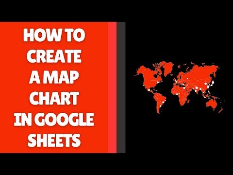 How to Create a Map Chart in Google Sheets