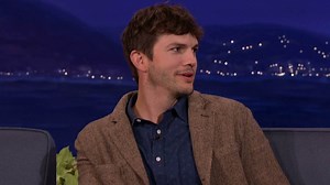 #CONAN Highlight: Ashton Kutcher was gunning hard to name his new son Hawkeye but Mila Kunis just said no. | Team Coco