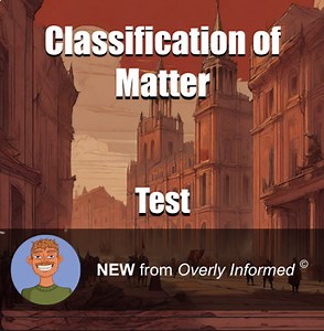 Classification of Matter Test